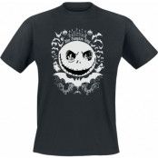 The Nightmare Before Christmas - Anime T-shirt - Jack The Pumpkin King - S XXL - för Herr - svart