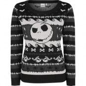 The Nightmare Before Christmas - Disney Christmas jumper - Pumpkin King - M 5XL - för Dam - flerfärgad