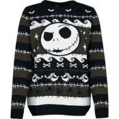 The Nightmare Before Christmas - Disney Christmas jumper - The Pumpkin King - S XXL - för Dam - flerfärgad