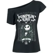 The Nightmare Before Christmas - Disney T-shirt - Jack Skellington - Pumpkin King - S XL - för Dam - svart