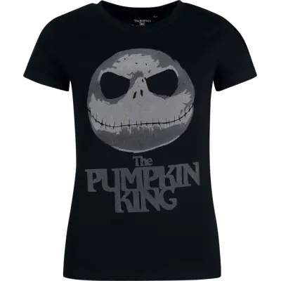 The Nightmare Before Christmas - Disney T-shirt - Jack Skellington - Pumpkin King - S XXL - för Dam - svart