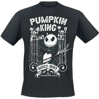 The Nightmare Before Christmas - Disney T-shirt - Pumpakungen sedan 1993 - S XXL - för Herr - svart
