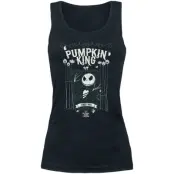 The Nightmare Before Christmas - Disney Topp - Jack - Pumpkin King - S XXL - för Dam - svart