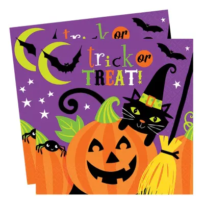 Trick or Treat Servetter - 16-pack