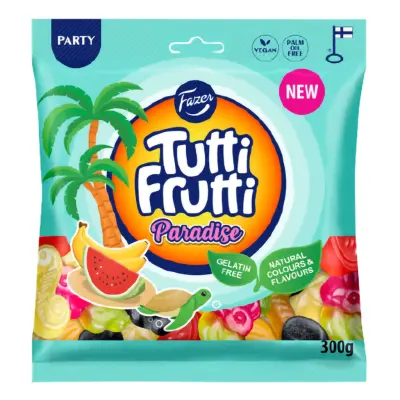 Tutti Frutti Paradise Påse - 120 gram