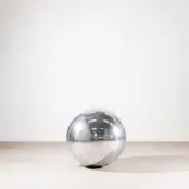 Uppblåsbar Spegelboll Silver - 60 cm