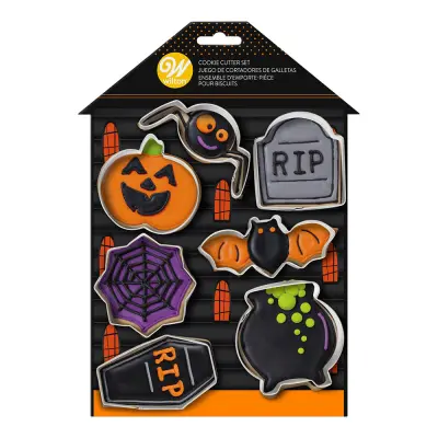 Wilton Kakformar Haunted Halloween - 7-pack