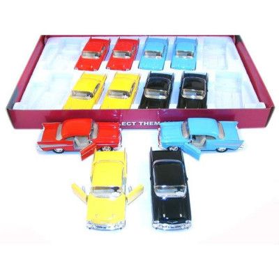 Chevrolet Bel Air med pullback : Färg - Röd - Leksaksaffären -  Leksaksaffären