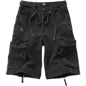 Forplay Shorts - Oversize Cargo Shorts grey washed - 29 40 - för Herr - mörkgrå