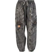 Innocent Tygbyxor - Mushroom Co-Ord Pants - XS XL - för Dam - grå