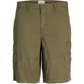 Jack & Jones Junior Shorts - JPSTInternational JJCampaign Short JNR - 128 140 - för barn - oliv