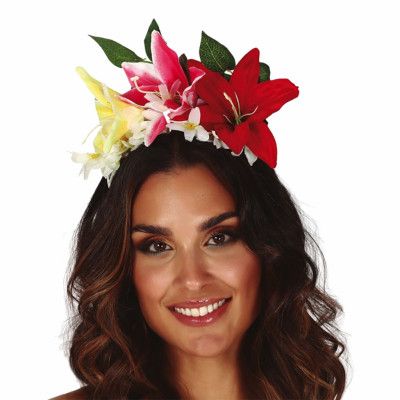 Orchide Blommigt Hårband