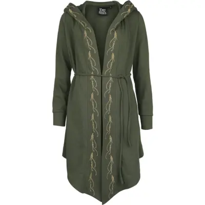 Sagan om Ringen Cardigan - Elven - S XXL - för Dam - grön