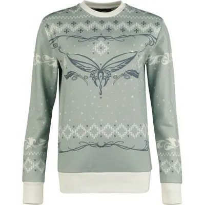 Sagan om Ringen Christmas Jumper - Arwens Evenstar - S 3XL - för Dam - flerfärgad