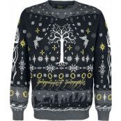 Sagan om Ringen Christmas jumper - Tree Of Gondor - S 3XL - för Herr - flerfärgad