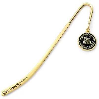 Sagan om Ringen Kontorsartiklar - The Lord Of The Rings Logo Lesezeichen - för None - guldfärgad