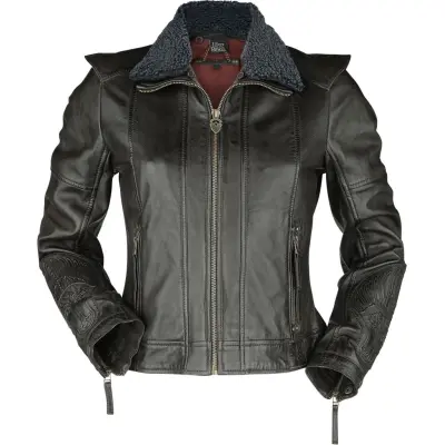 Sagan om Ringen Läderjacka - Aragorn - S L - för Dam - mörkbrun