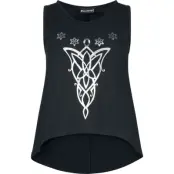 Sagan om Ringen Linnen - Arwens Evenstar - M 3XL - för Dam - svart