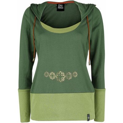 Sagan om Ringen Luvtröja - Eowyn - M L - för Dam - grön