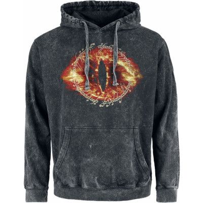 Sagan om Ringen Luvtröja - Sauron - Eye Of Fire - L - för Herr - flerfärgad