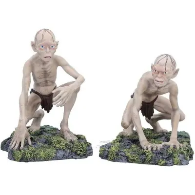 Sagan om Ringen Staty - Nemesis Now - Gollum and Smeagol 2er Set - för None - flerfärgad