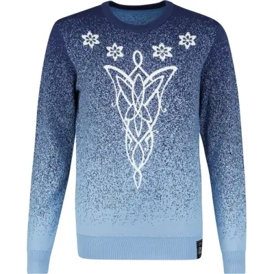 Sagan om Ringen Stickad jumper - Evening Star - S XXL - för Dam - blå