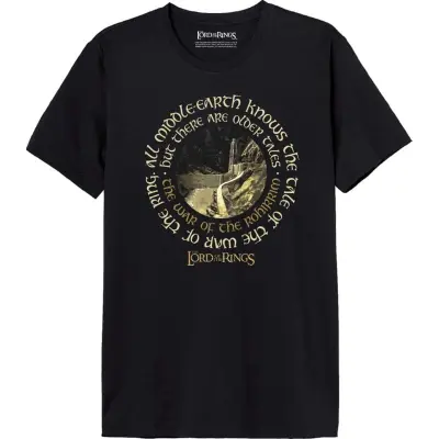 Sagan om Ringen T-shirt - All Middle Earth - S XXL - för Herr - svart