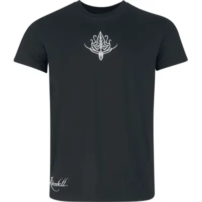 Sagan om Ringen T-shirt - Bruchtal - Rivendell - S 3XL - för Herr - svart