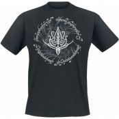 Sagan om Ringen T-shirt - Map Lorien - M 3XL - för Herr - svart