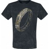 Sagan om Ringen T-shirt - One Ring To Rule Them All - M XXL - för Herr - svart