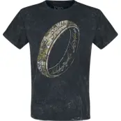 Sagan om Ringen T-shirt - One Ring To Rule Them All - M - för Herr - svart