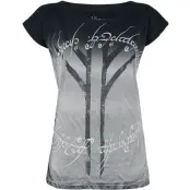 Sagan om Ringen T-shirt - Ring Speech - S XXL - för Dam - grå