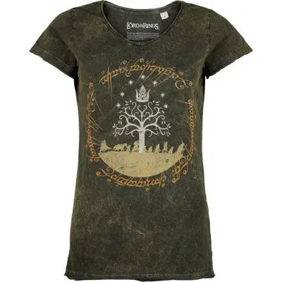 Sagan om Ringen T-shirt - The Journey - S 4XL - för Dam - flerfärgad