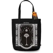 Sagan om Ringen Tygväska - Gondor - för  svart/vit