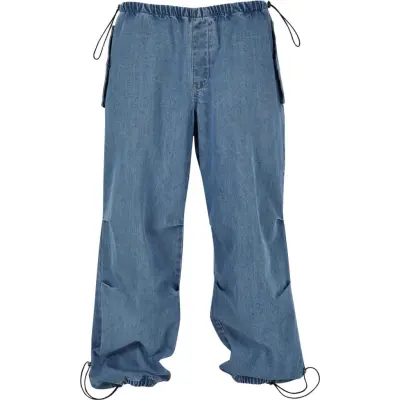 Urban Classics Jeans - Parachute Jeans Pants - M XL - för Herr - ljusblå