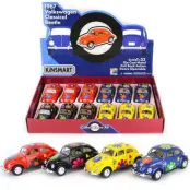 VW Beetle 1967 Blommig Bil med Pullback : Färg - Svart - Leksaksaffären -  Leksaksaffären