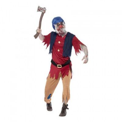 Zombie Dvärg Maskeraddräkt