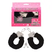 Handbojor med Fluff Svarta