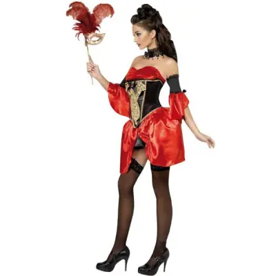 Sexig Barockklänning S