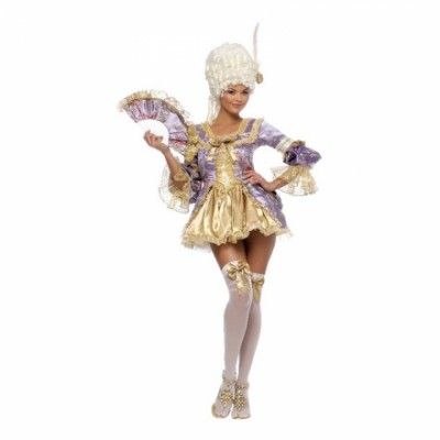 Sexig Marie Antoinette Maskeraddräkt