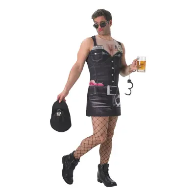 Sexig Polisman Real Appeal Maskeraddräkt - X-Large