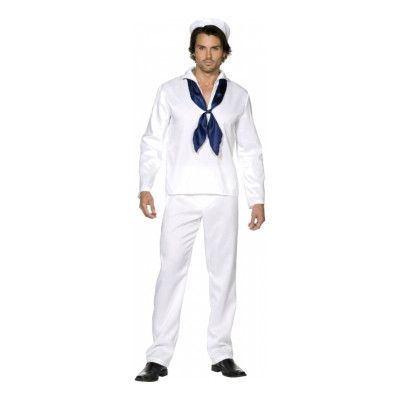 Sexig Sjöman Maskeraddräkt