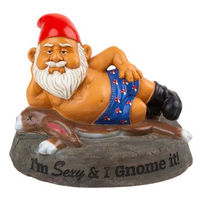 Trädgårdstomte Sexig