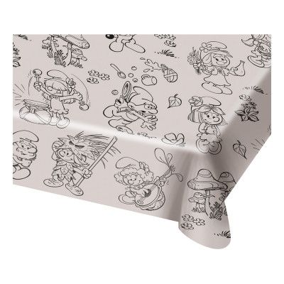 Bordsduk DIY Smurfarna