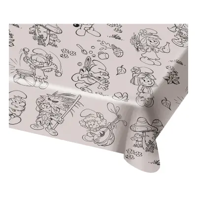 Bordsduk DIY Smurfarna