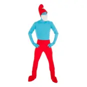 Gammelsmurfen Maskeraddräkt - Large