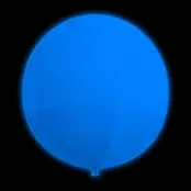 LED-Ballong Jätte Blå