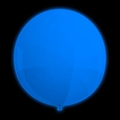 LED-Ballong Jätte Blå