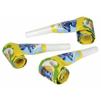 Ormblåsor Smurfarna 6-pack