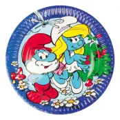 Pappersassietter Smurfarna - 8-pack